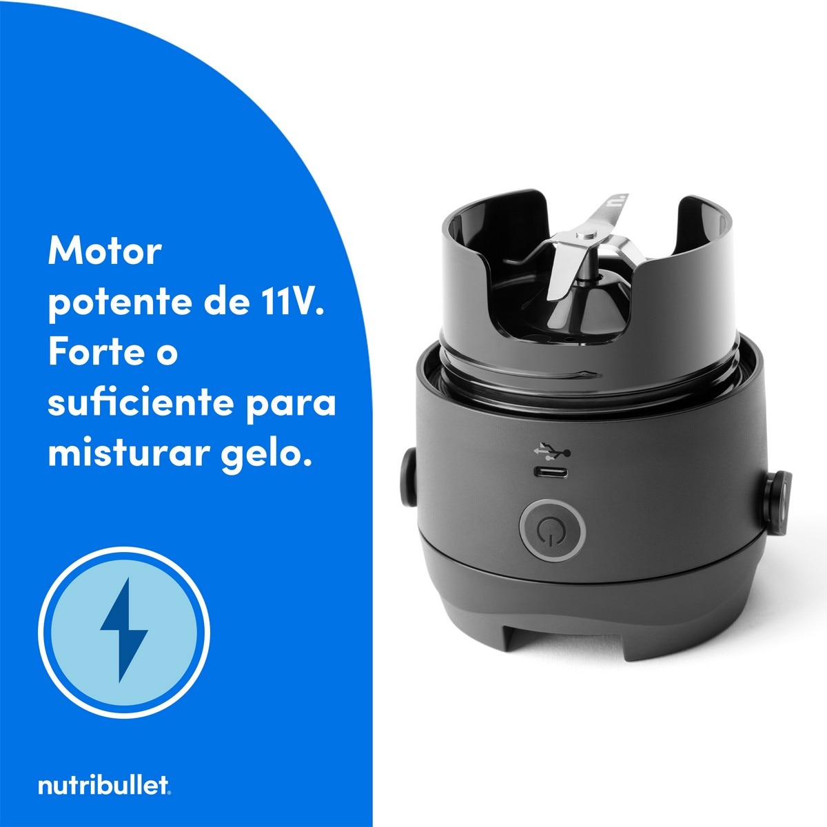 Liquidificador Portátil Nutribullet Flip NBP016B - Preto Preto-7