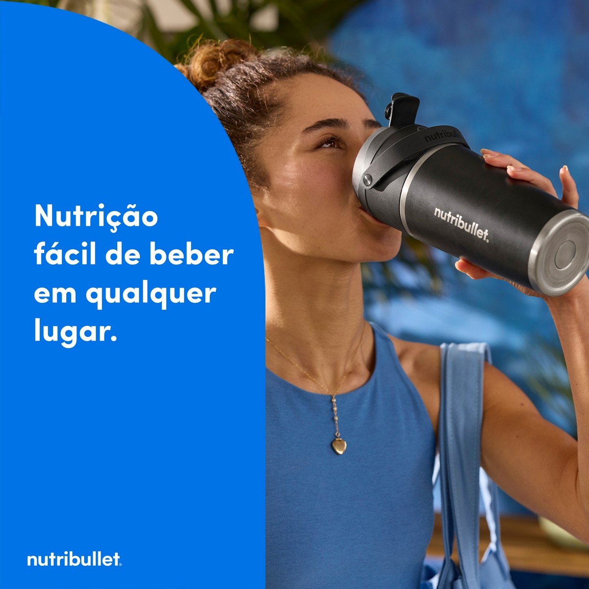 Liquidificador Portátil Nutribullet Flip NBP016B - Preto Preto-10