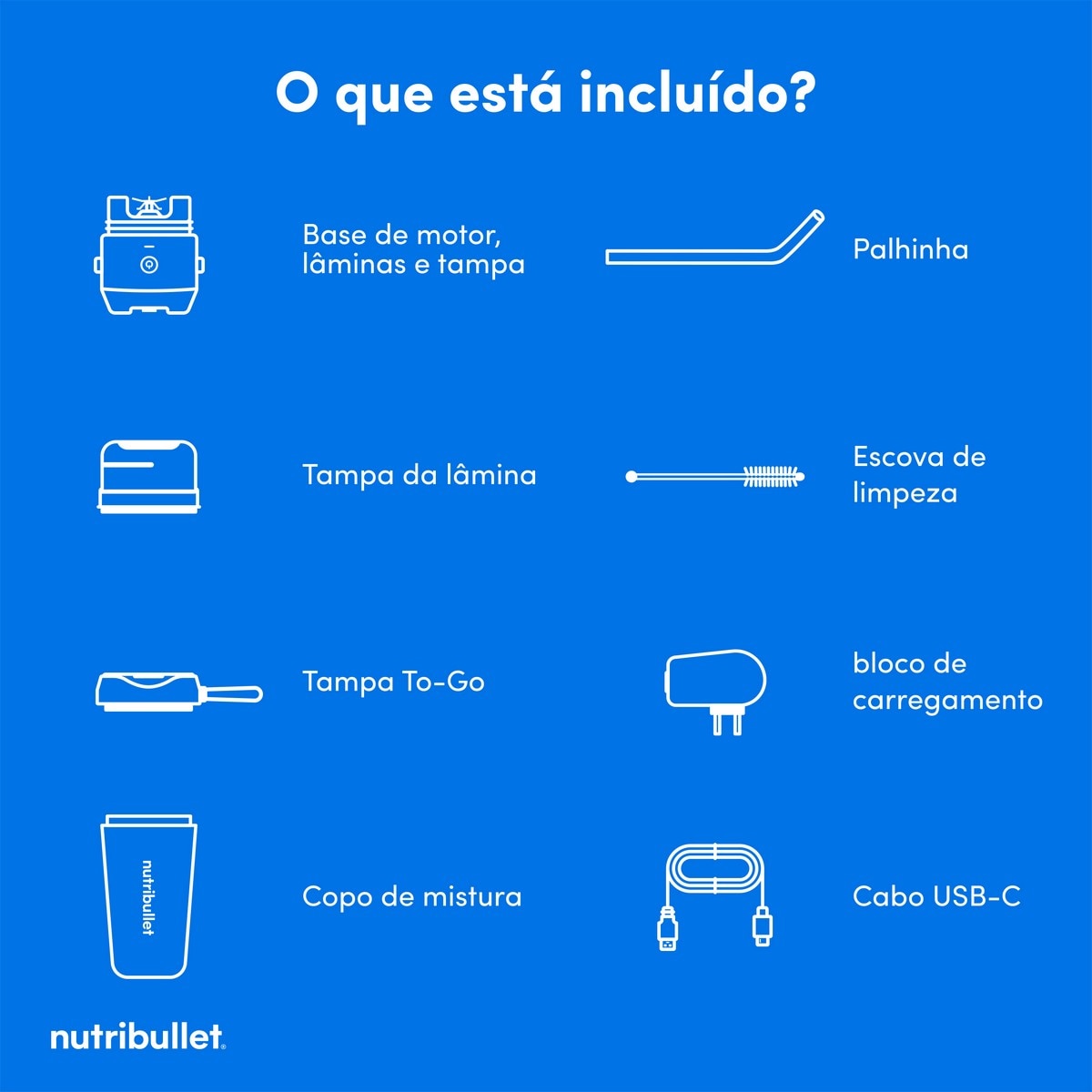 Liquidificador Portátil Nutribullet Flip NBP016B - Preto Preto-12