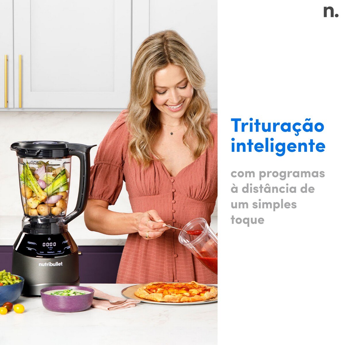 Liquidificador Nutribullet Triple Prep System NBF580B 4