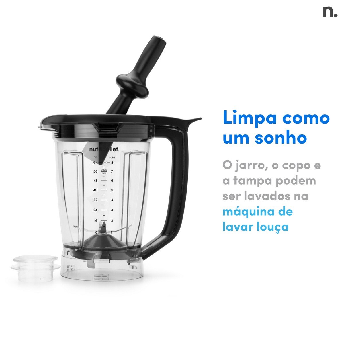 Liquidificador Nutribullet Triple Prep System NBF580B 8