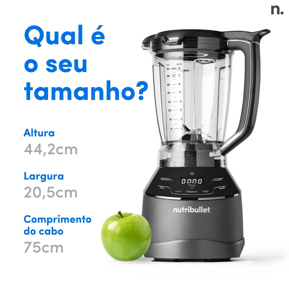 Liquidificador Nutribullet Triple Prep System NBF580B 9