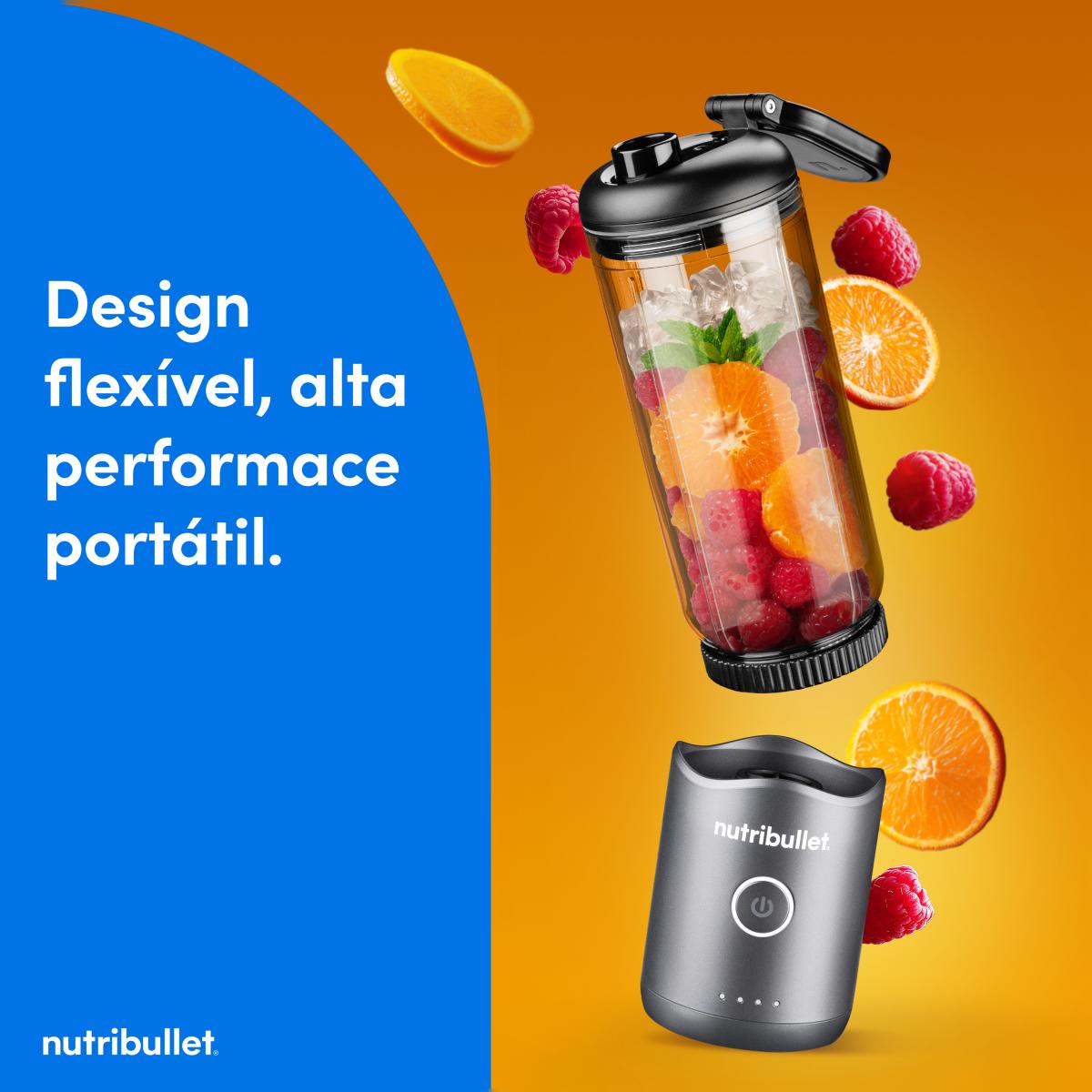 Liquidificador Portátil Nutribullet NBP013GM Cinza-3