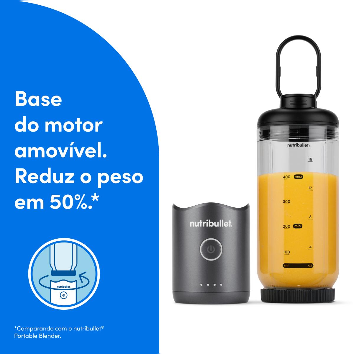 Liquidificador Portátil Nutribullet NBP013GM Cinza-4