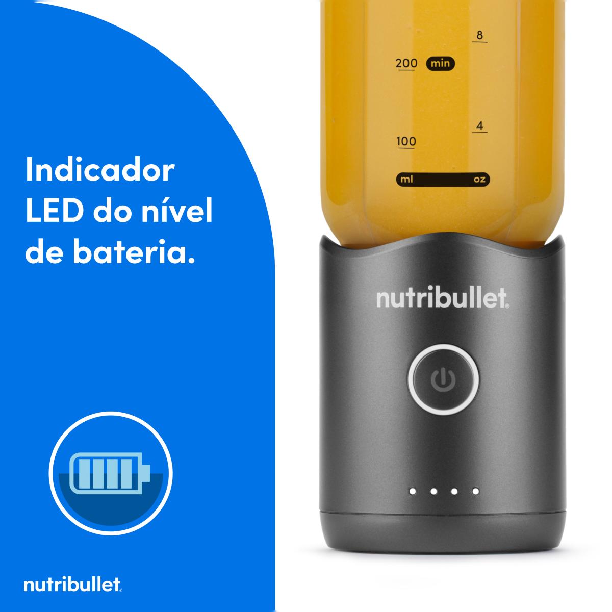 Liquidificador Portátil Nutribullet NBP013GM Cinza-5