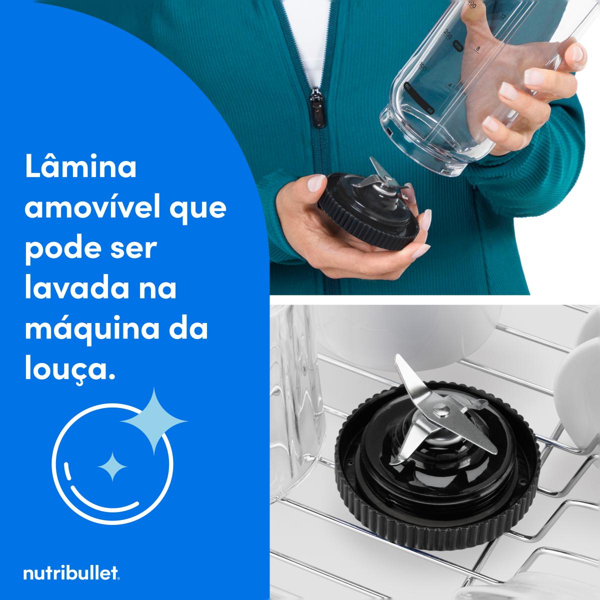 Liquidificador Portátil Nutribullet NBP013GM Cinza-7