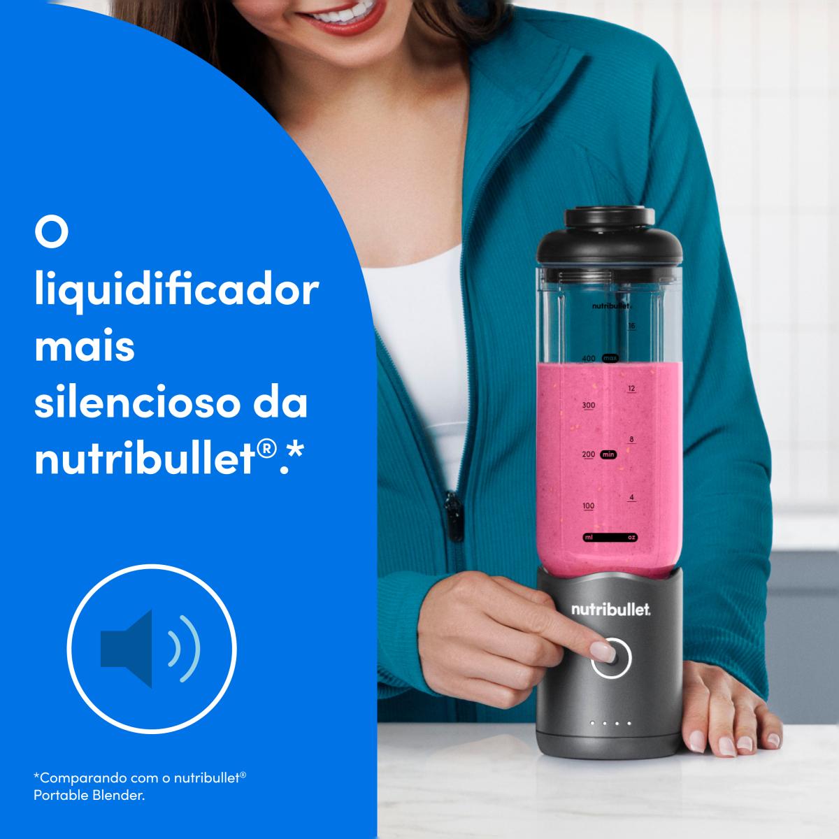 Liquidificador Portátil Nutribullet NBP013GM Cinza-8