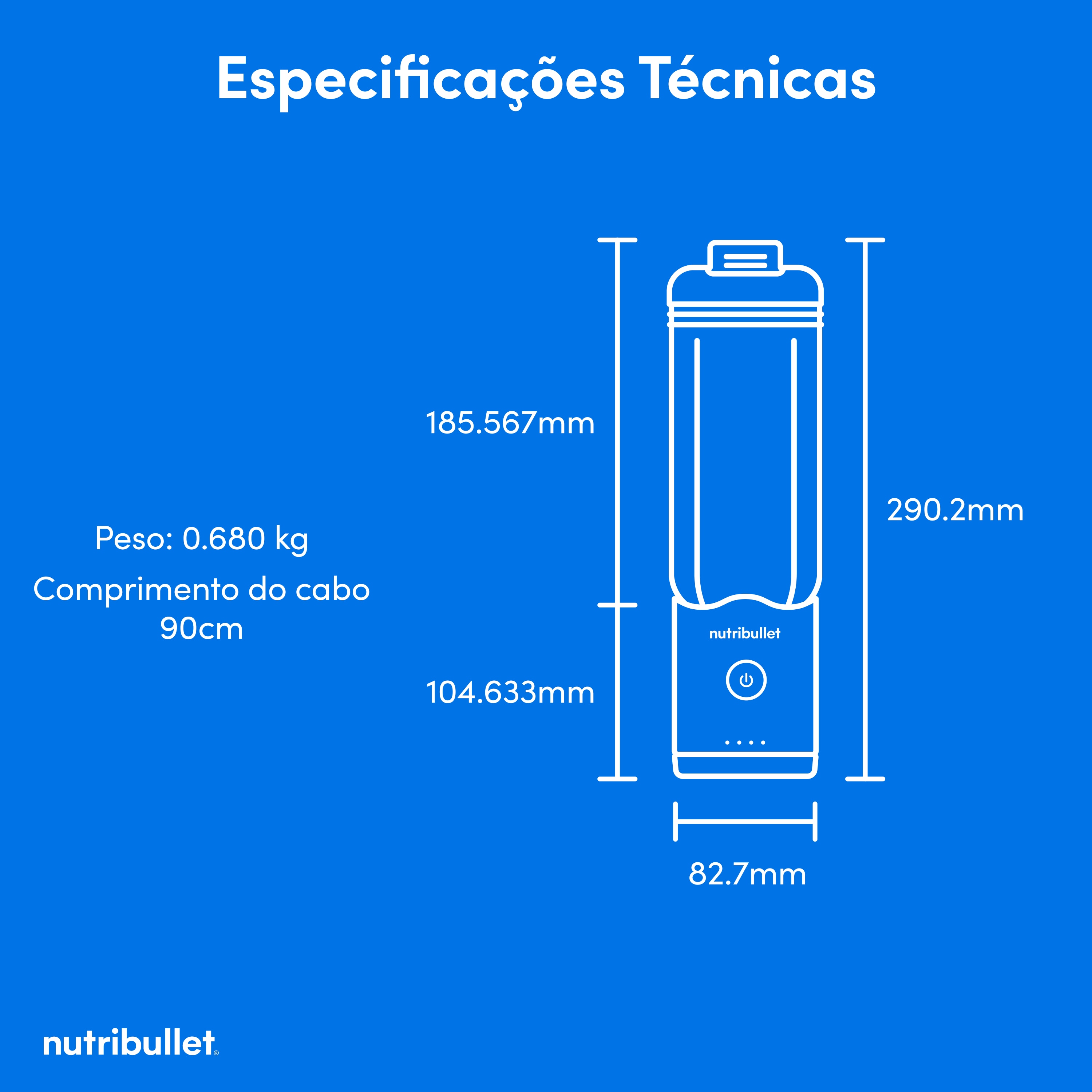 Liquidificador Portátil Nutribullet NBP013GM Cinza-10