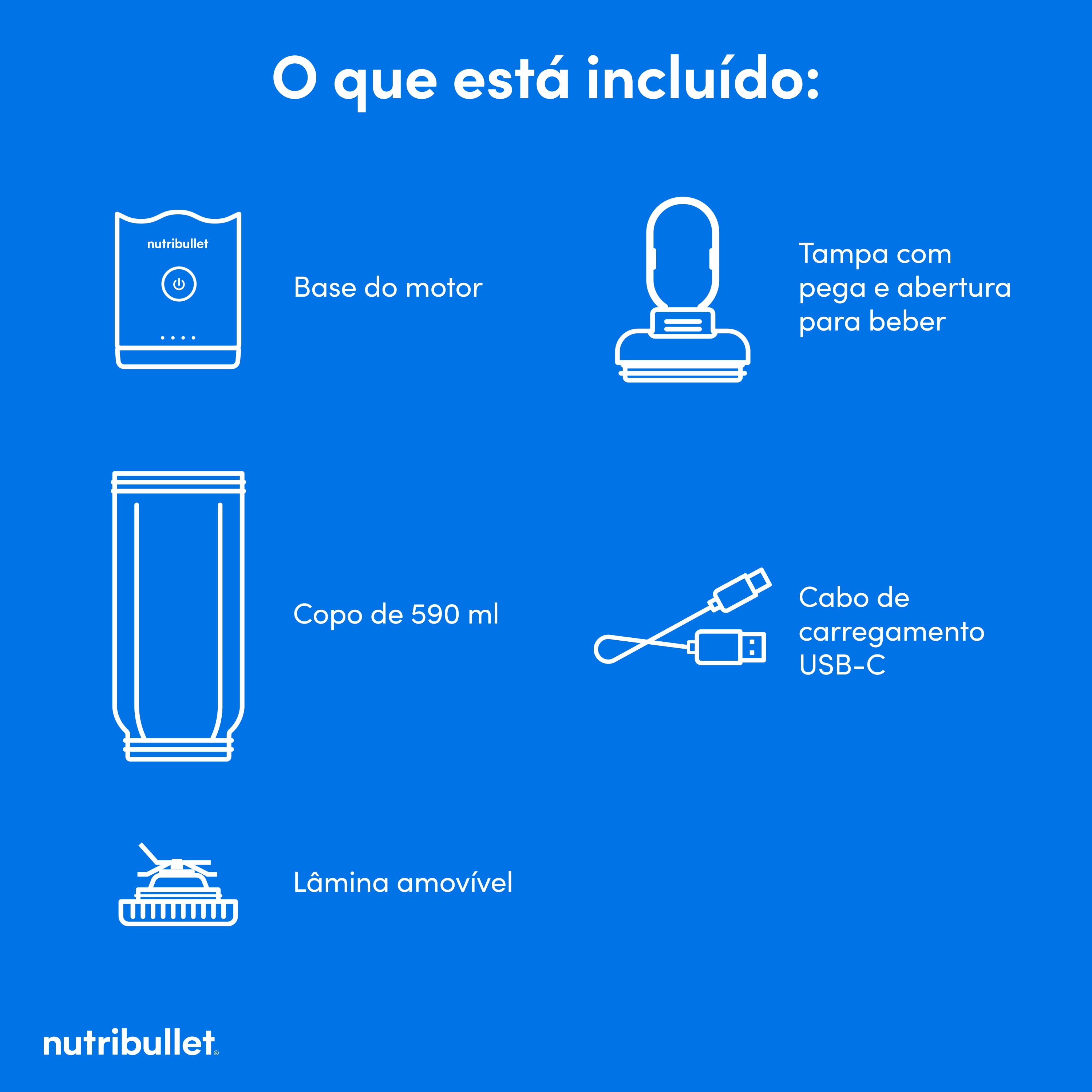 Liquidificador Portátil Nutribullet NBP013GM Cinza-11