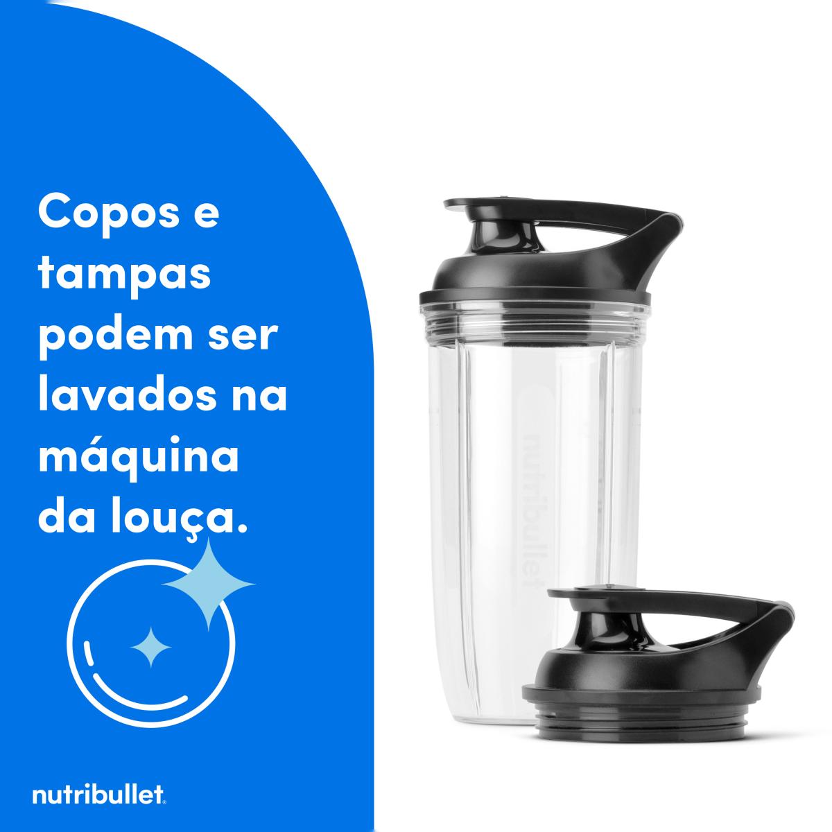 Liquidificador Nutribullet NBT1006MW Turbo 1000 - Branco Mate Branco mate-7