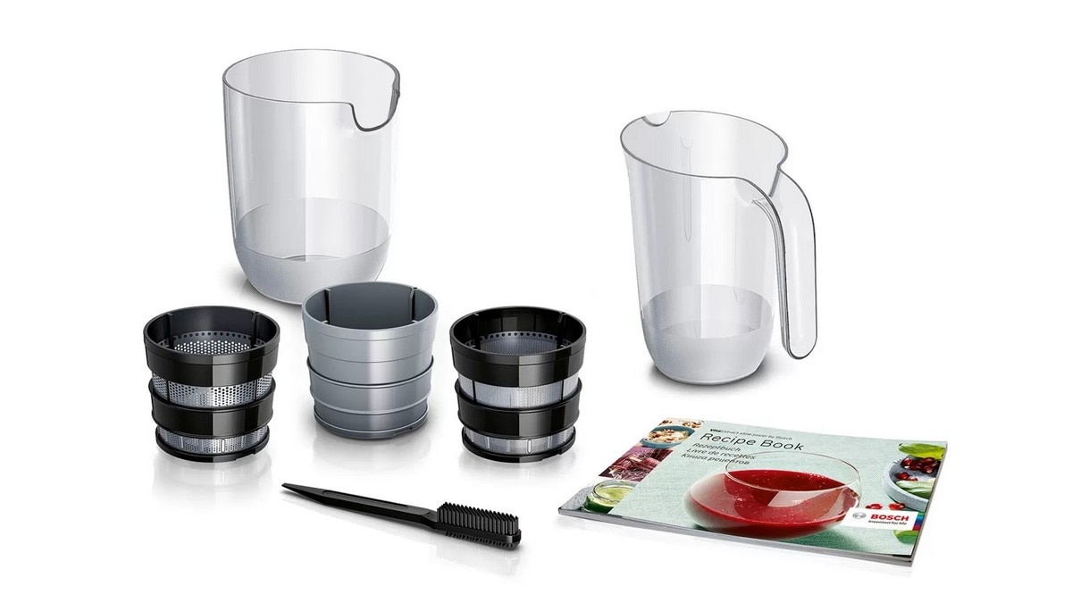 Liquidificador Slow Juicer Bosch MESM731M VitaExtract de 150 W e de 1 Litro - Preto Preto-3