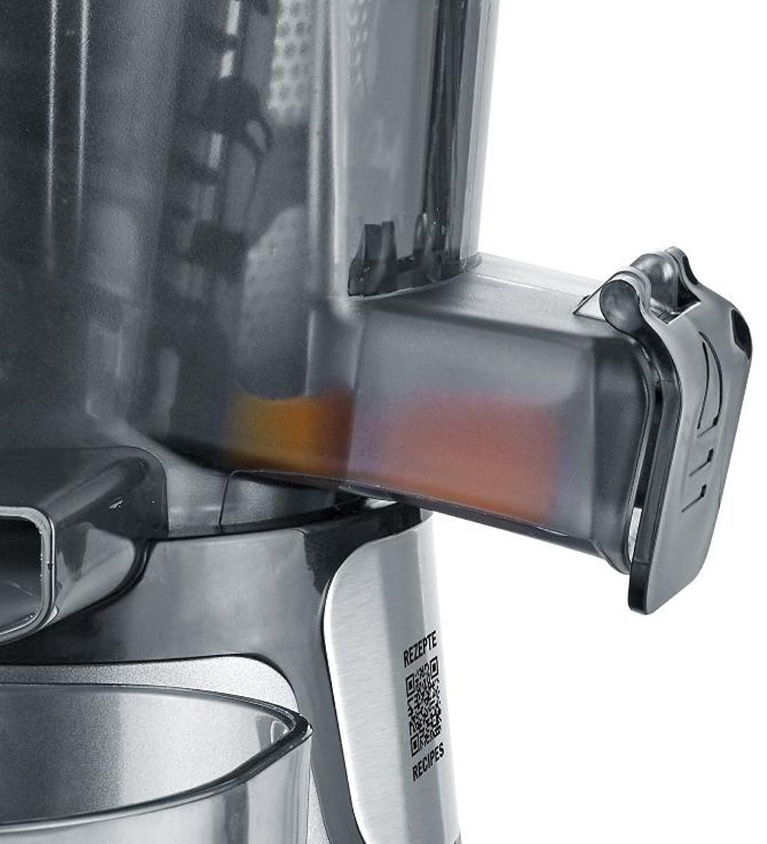 Liquidificador Slow Juicer Severin ES3571 de 150 W - Cinza Metálico e Preto Cinzento metal/Preto-4