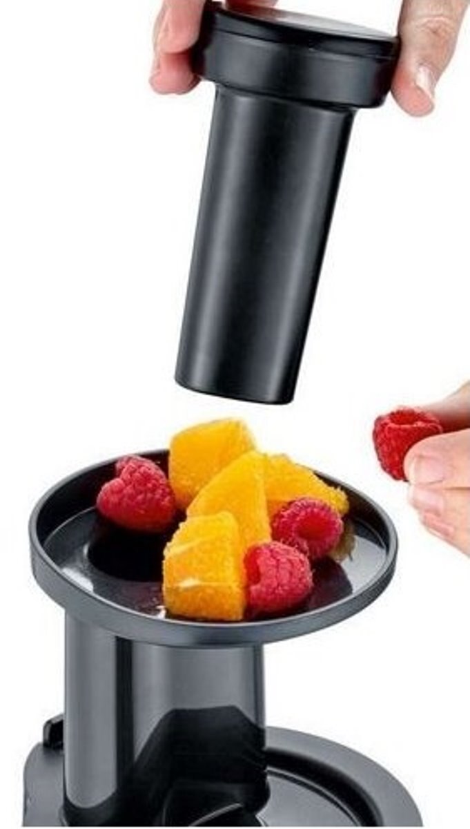 Liquidificador Slow Juicer Severin ES3571 de 150 W - Cinza Metálico e Preto Cinzento metal/Preto-6