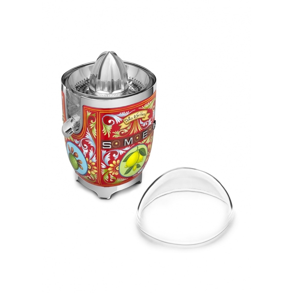 Espremedor de Citrinos Smeg Anni 50 CJF01DGEU Dolce&Gabbana Sicily Is My Love de Pressão Manual - Multicor Multicolor-4
