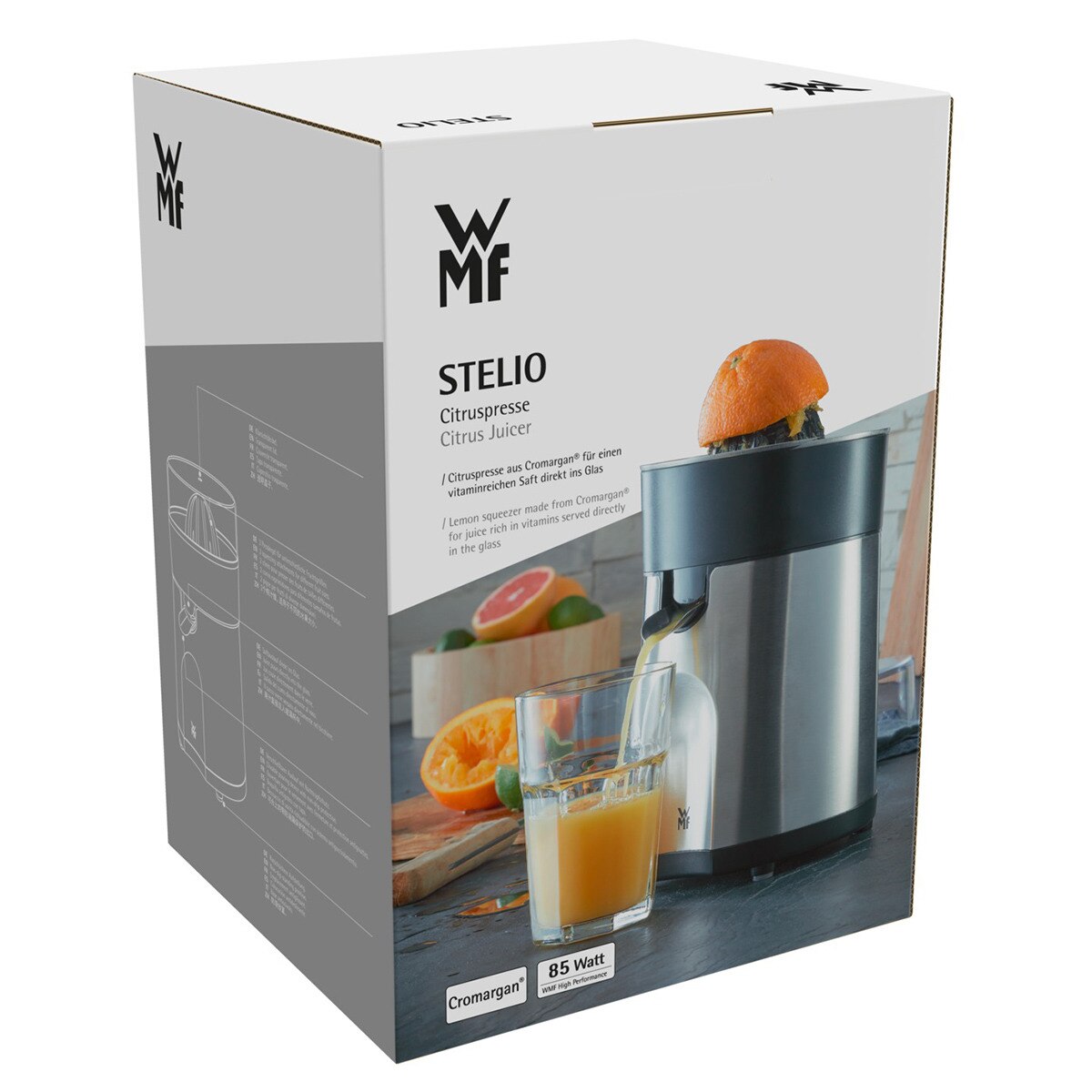 Espremedor de Citrinos Elétrico WMF 416030012 Stelio de 85 W - Inox Inox-6
