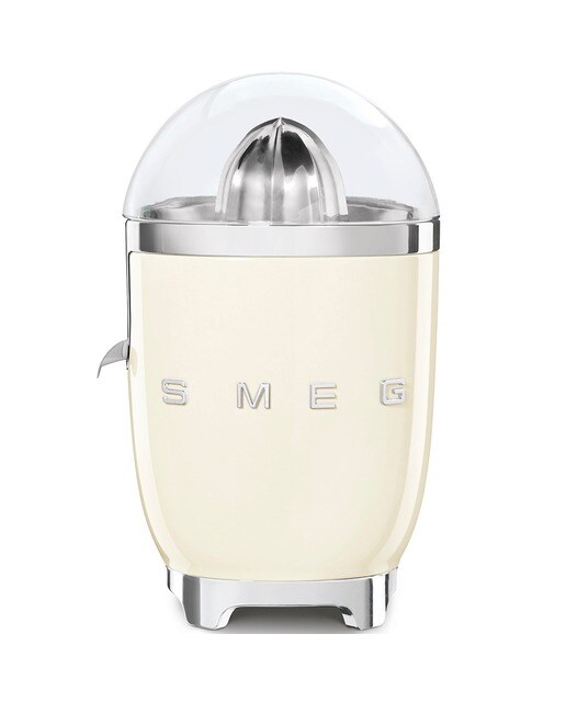 Imagem 0 de Espremedor de Citrinos Smeg Anni 50 CJF11CREU Pressão Manual de 70 W - Creme Polido