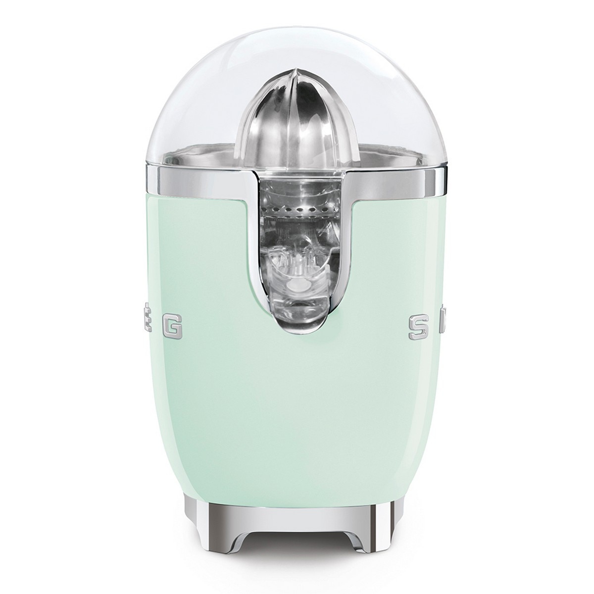 Espremedor de Citrinos Smeg Anni 50 CJF11PGEU Pressão Manual de 70 W - Verde Água Polido Verde Água-2