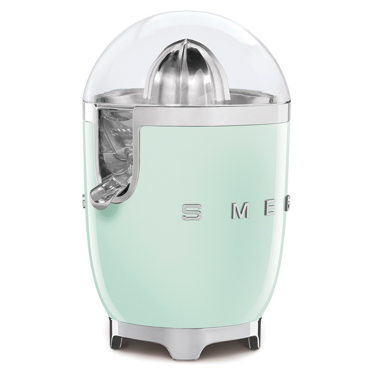 Espremedor de Citrinos Smeg Anni 50 CJF11PGEU Pressão Manual de 70 W - Verde Água Polido Verde Água-3