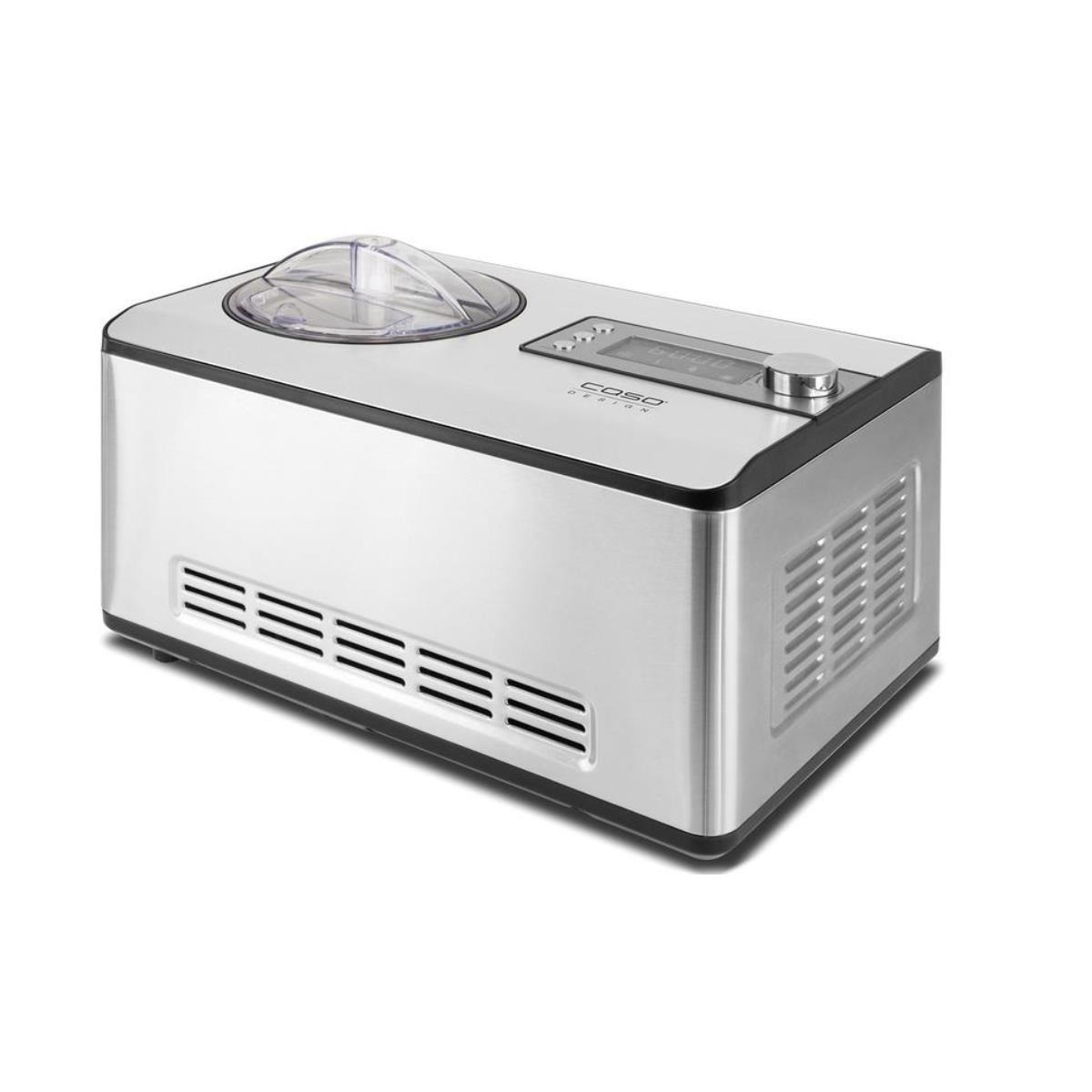 Imagem 0 de Máquina de Gelados Caso IceCreamer 5CASOD3298 de 180 W e de 2 Litros - Preto e Aço Inoxidável
