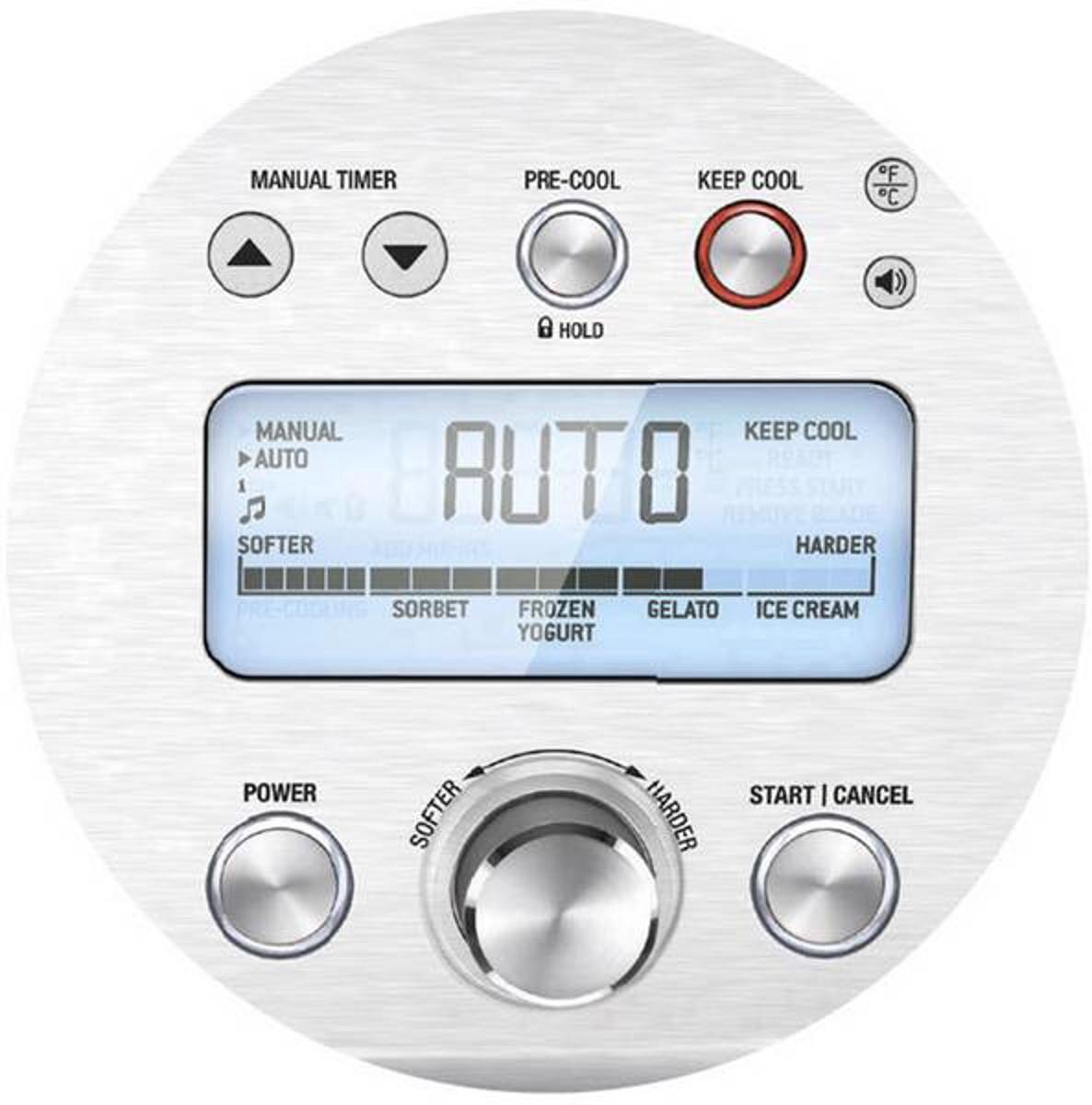 Máquina de Gelados Sage SCI600BSS2EEU1 de 200 W The Smart Scoop - Aço Inox Escovado Aço inoxidável-3