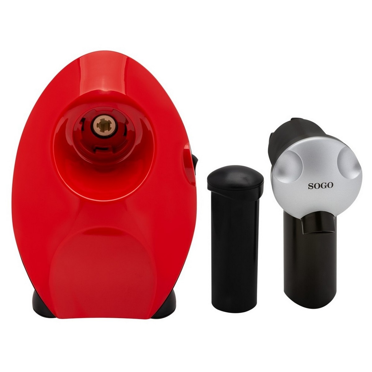 Máquina de Gelados Sogo FDM-SS-5245 de 150 W - Vermelho Vermelho-3