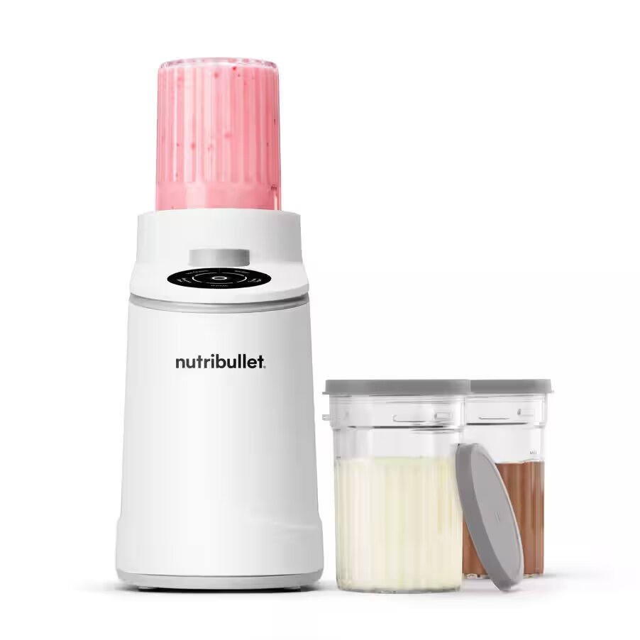 Imagem 0 de Máquina de Gelados Nutribullet® Chill Ice Cream Maker NBD0503W, de 0.47L e 500 W - Branco