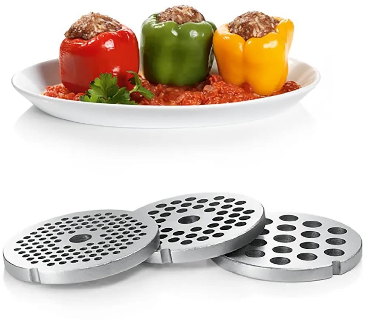 Picador de Carne Bosch ProPower MFW68660 de 2200 W - Preto e Cromado Preto / Cromado-7