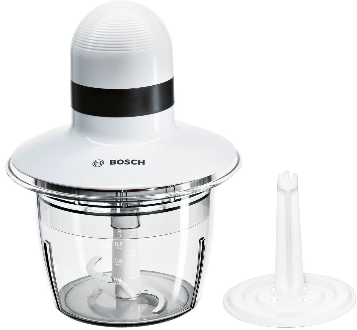 Imagem 0 de Picadora Bosch MMR08A1 de 400 W - Branco e Antracite