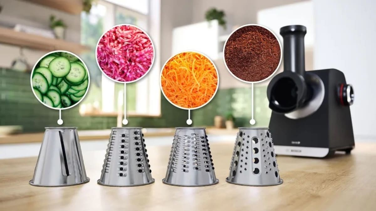 Picador de Carne Bosch Serie 6 MultiPower MFWS682B de 2100 W - Preto e Silver Metalic Preto-9