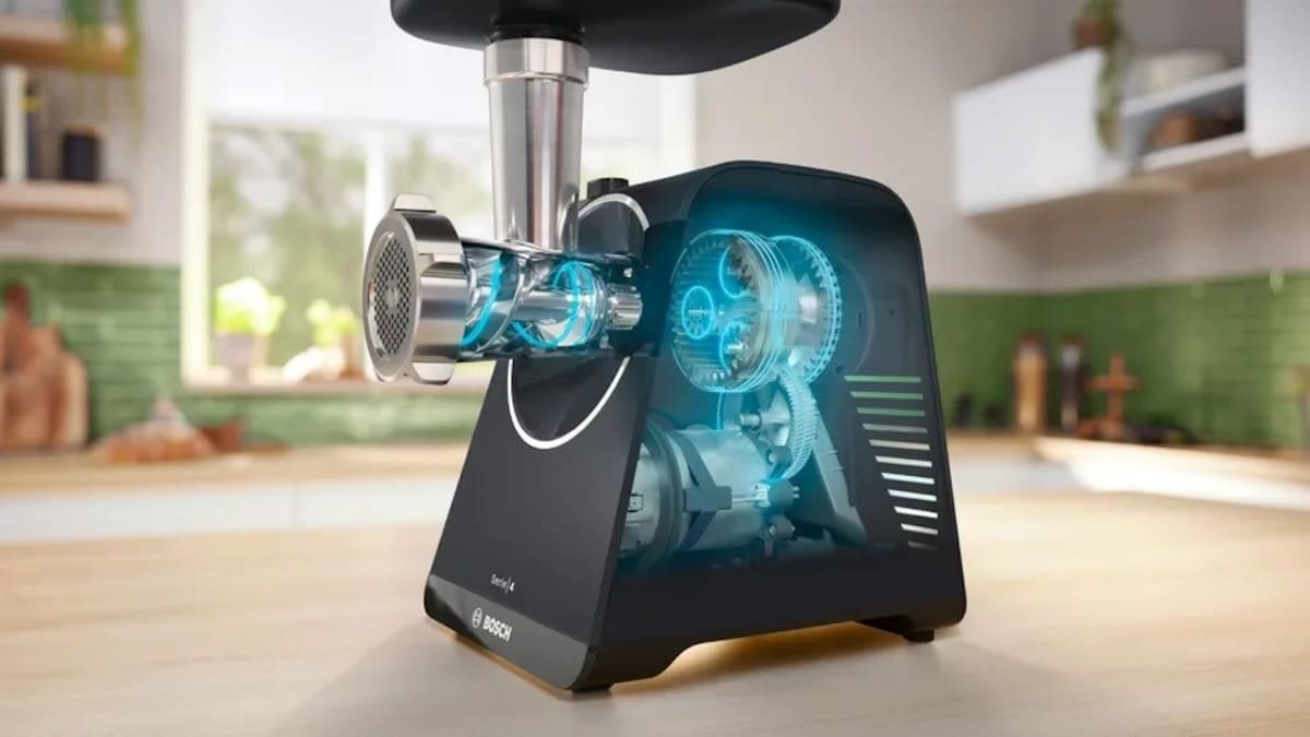 Picador de Carne Bosch Serie 4 MultiPower MFWS450B de 1900 W - Preto Preto-8