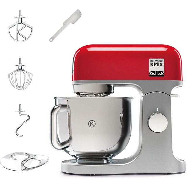 Imagem 0 de Robot de Cozinha Kenwood kMix KMX750RD, 1000W, Capacidade de 5L e 5 Acessórios - Vermelho