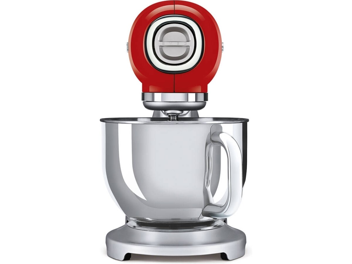 Batedeira com Taça Smeg Anni 50 SMF02RDEU de 800 W e Capacidade 4,8 Litros - Vermelho Polido Vermelho-2