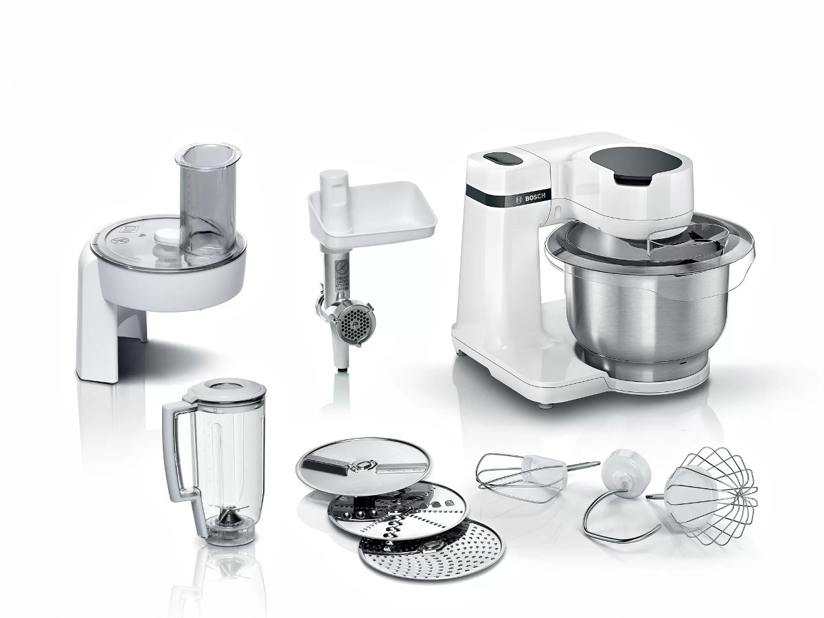 Batedeira com Taça Bosch MumS2EW30 de 700 W Capacidade de 3,8 Litros - Branco Branco-1