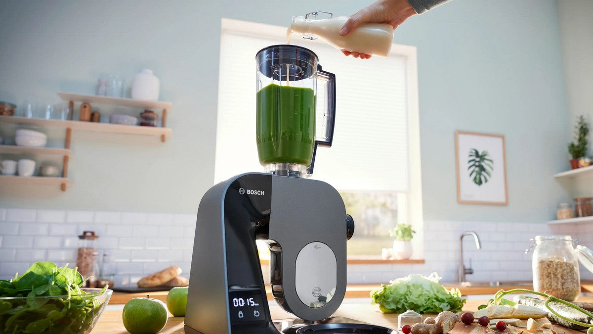 Batedeira com Taça Bosch Serie 4 MUM5XC4E CreationLine com Balança de 1000 W e de 3,9 Litros - Preto Preto-6