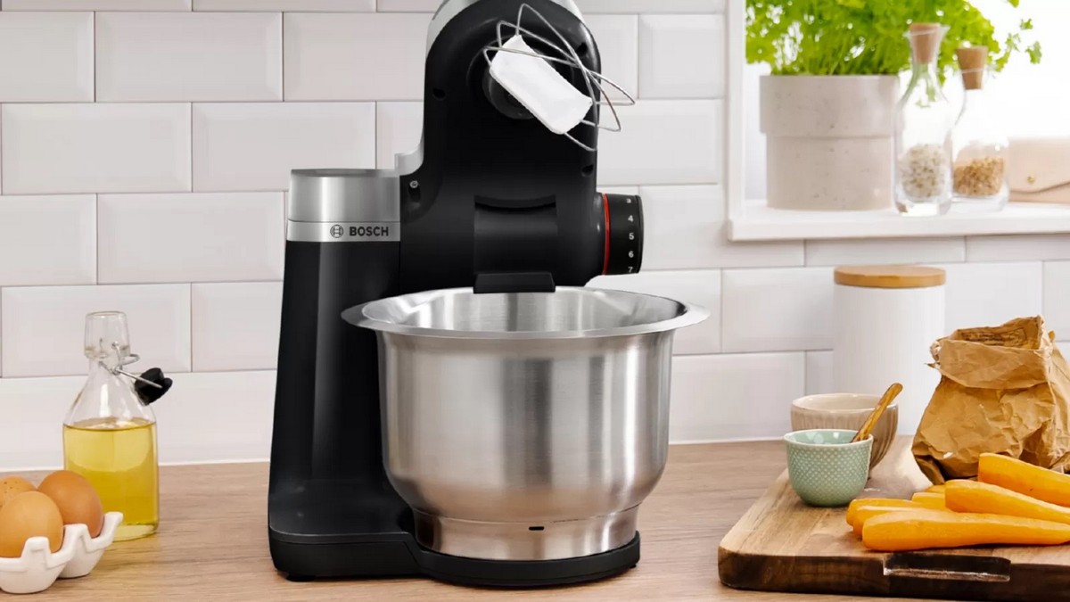 Batedeira com Taça Bosch Serie 2 MUMS2VM40 de 900 W e de 3,8 Litros - Preto e Inox Inox/Preto-3