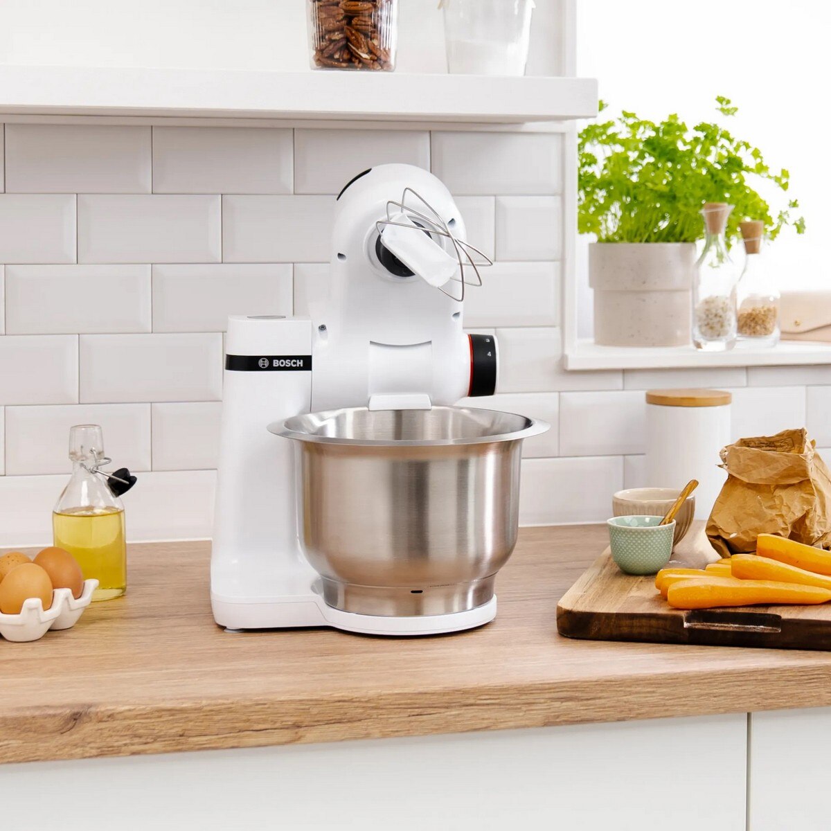 Batedeira com Taça Bosch Serie 2 MUMS2EW00 de 700 W e de 3,8 Litros - Branco Branco-3