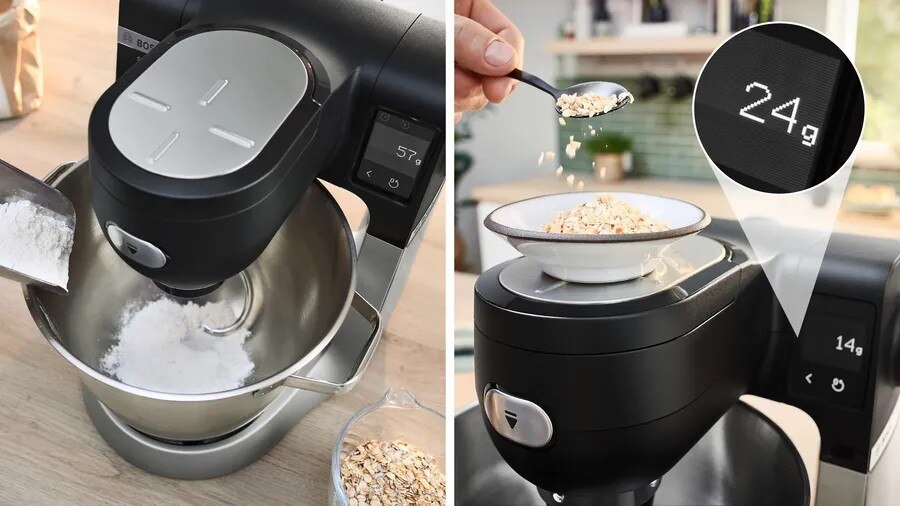 Robot de Cozinha Bosch Serie 6 MUMS6ZS00 com Balança, de 1600 W e Capacidade de 5,5 Litros - Preto e Aço Inoxidável Preto / Inox-4