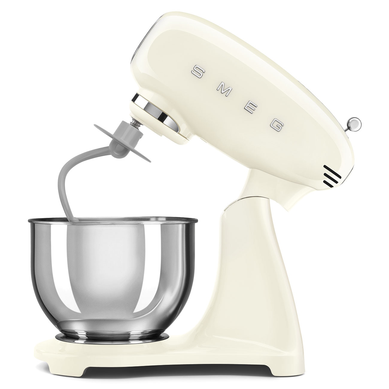 Batedeira com Taça Smeg Anni 50 de 1000 W e Capacidade de 4,8 Litros Creme-2