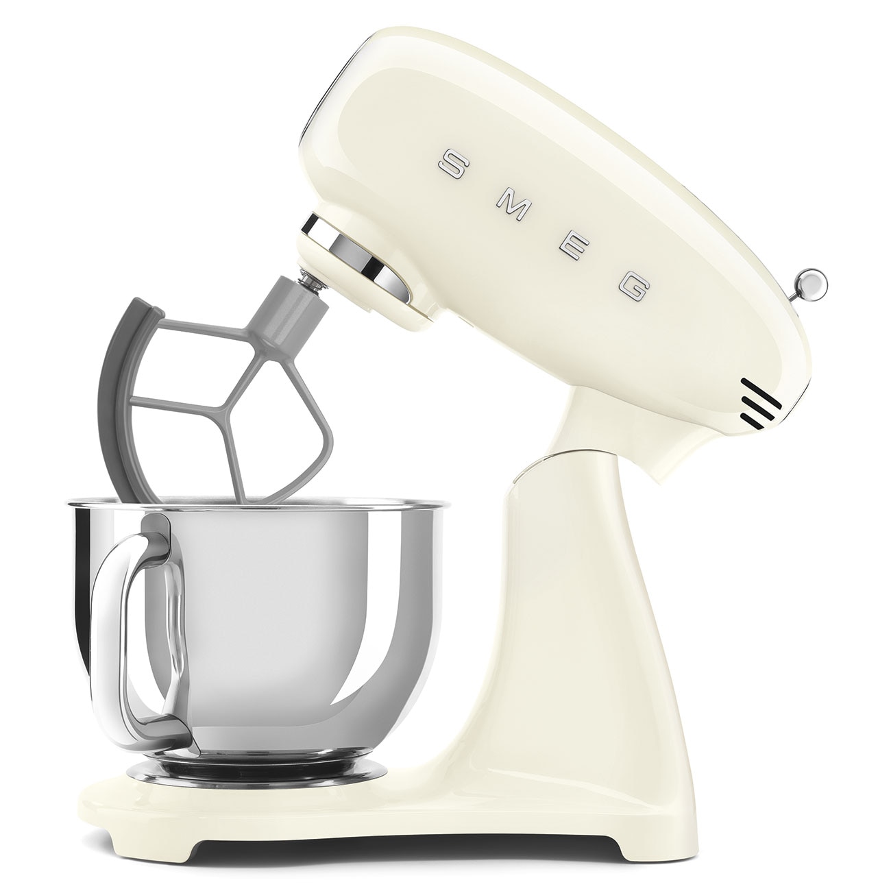 Batedeira com Taça Smeg Anni 50 de 1000 W e Capacidade de 4,8 Litros Creme-3
