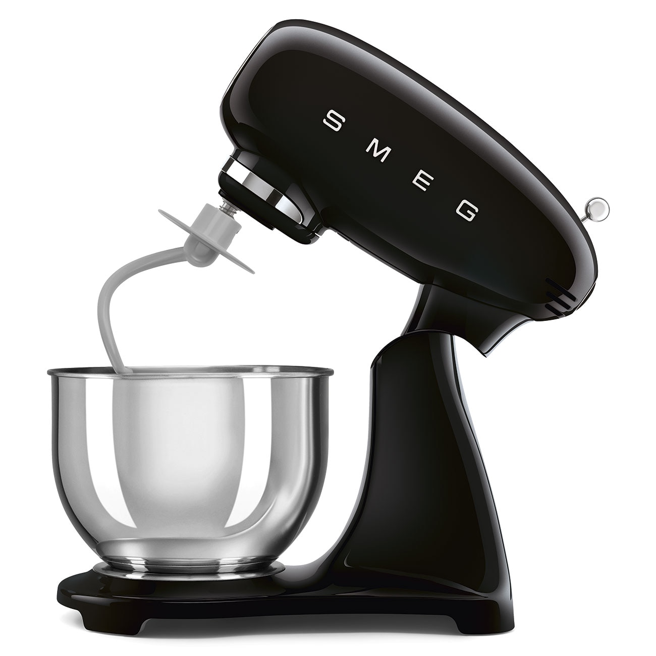 Batedeira com Taça Smeg Anni 50 de 1000 W e Capacidade de 4,8 Litros Preto-2