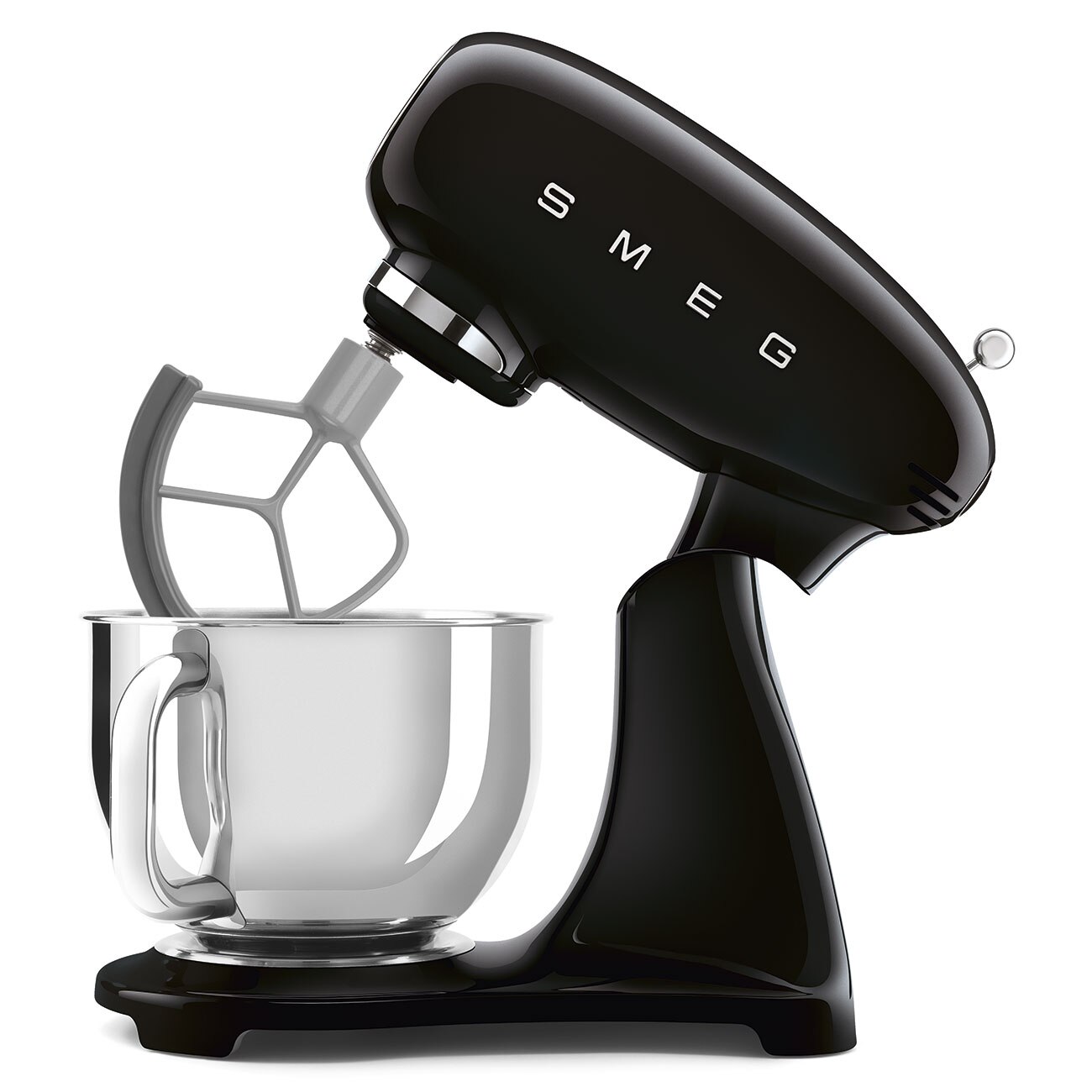 Batedeira com Taça Smeg Anni 50 de 1000 W e Capacidade de 4,8 Litros Preto-3