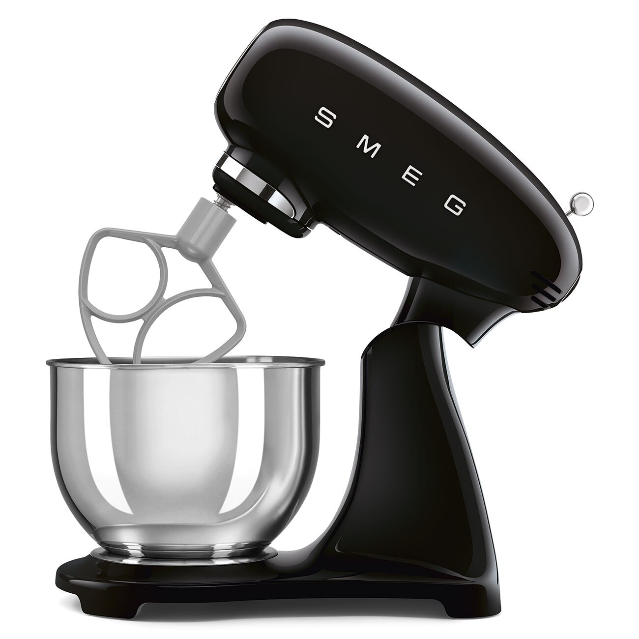 Batedeira com Taça Smeg Anni 50 de 1000 W e Capacidade de 4,8 Litros Preto-5