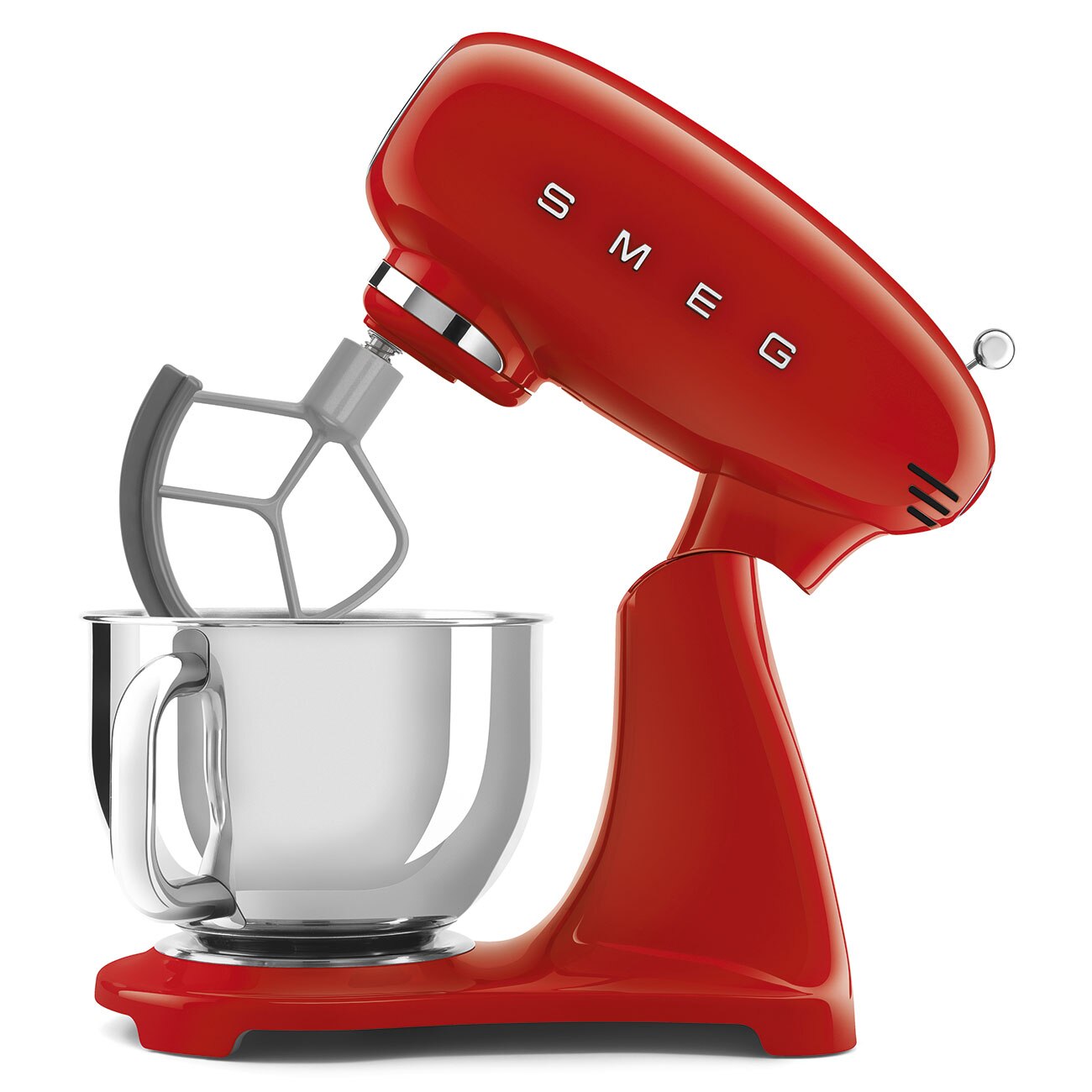 Batedeira com Taça Smeg Anni 50 de 1000 W e Capacidade de 4,8 Litros Vermelho-3