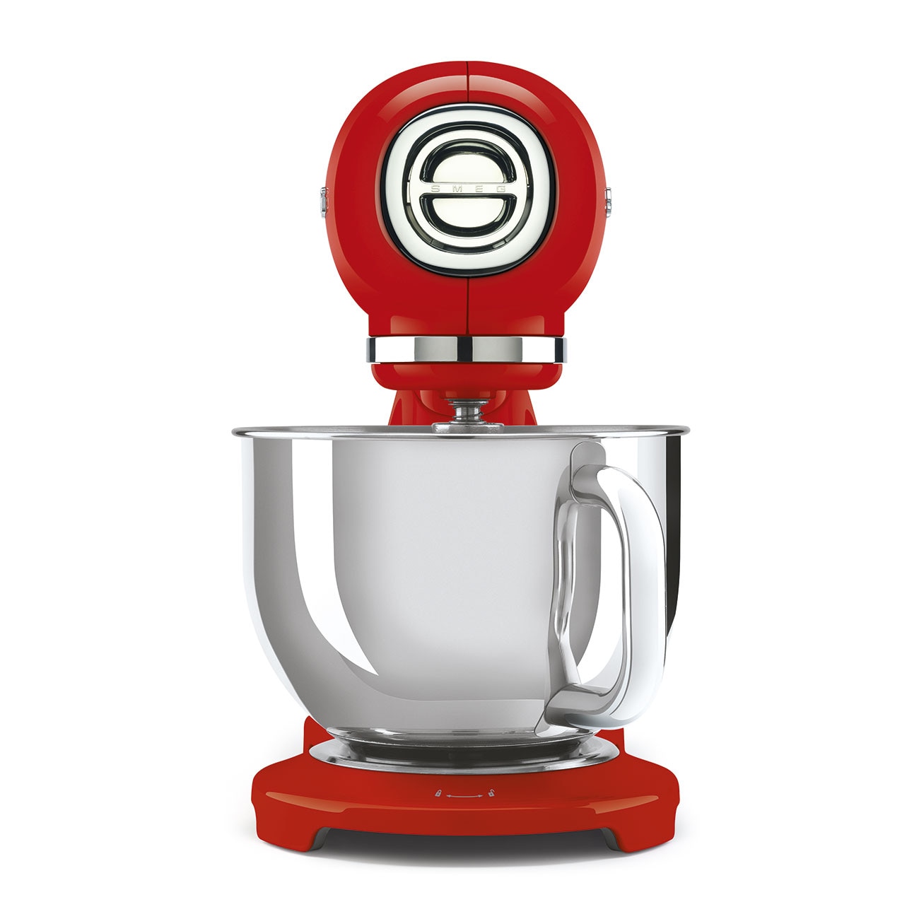 Batedeira com Taça Smeg Anni 50 de 1000 W e Capacidade de 4,8 Litros Vermelho-6