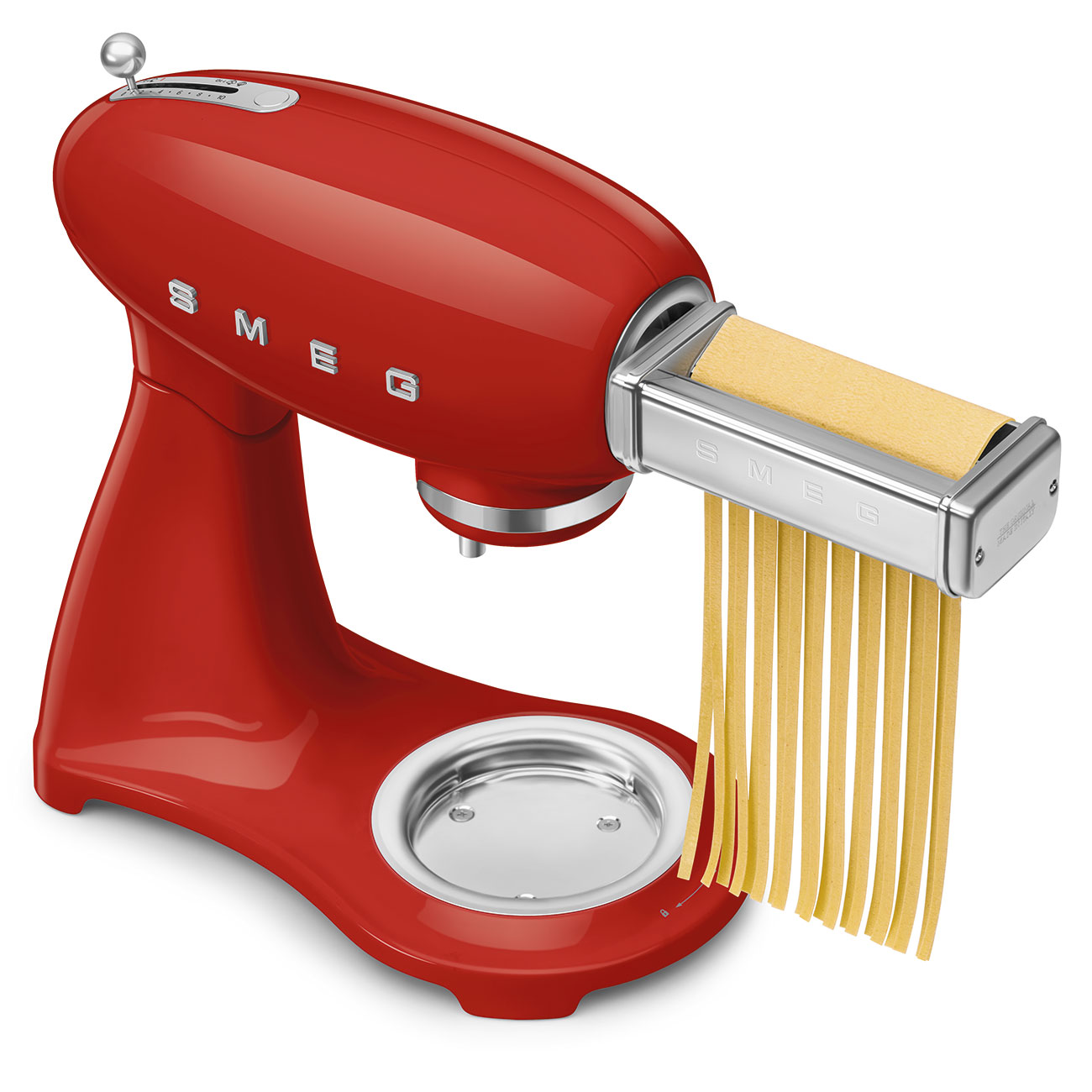 Batedeira com Taça Smeg Anni 50 de 1000 W e Capacidade de 4,8 Litros Vermelho-8
