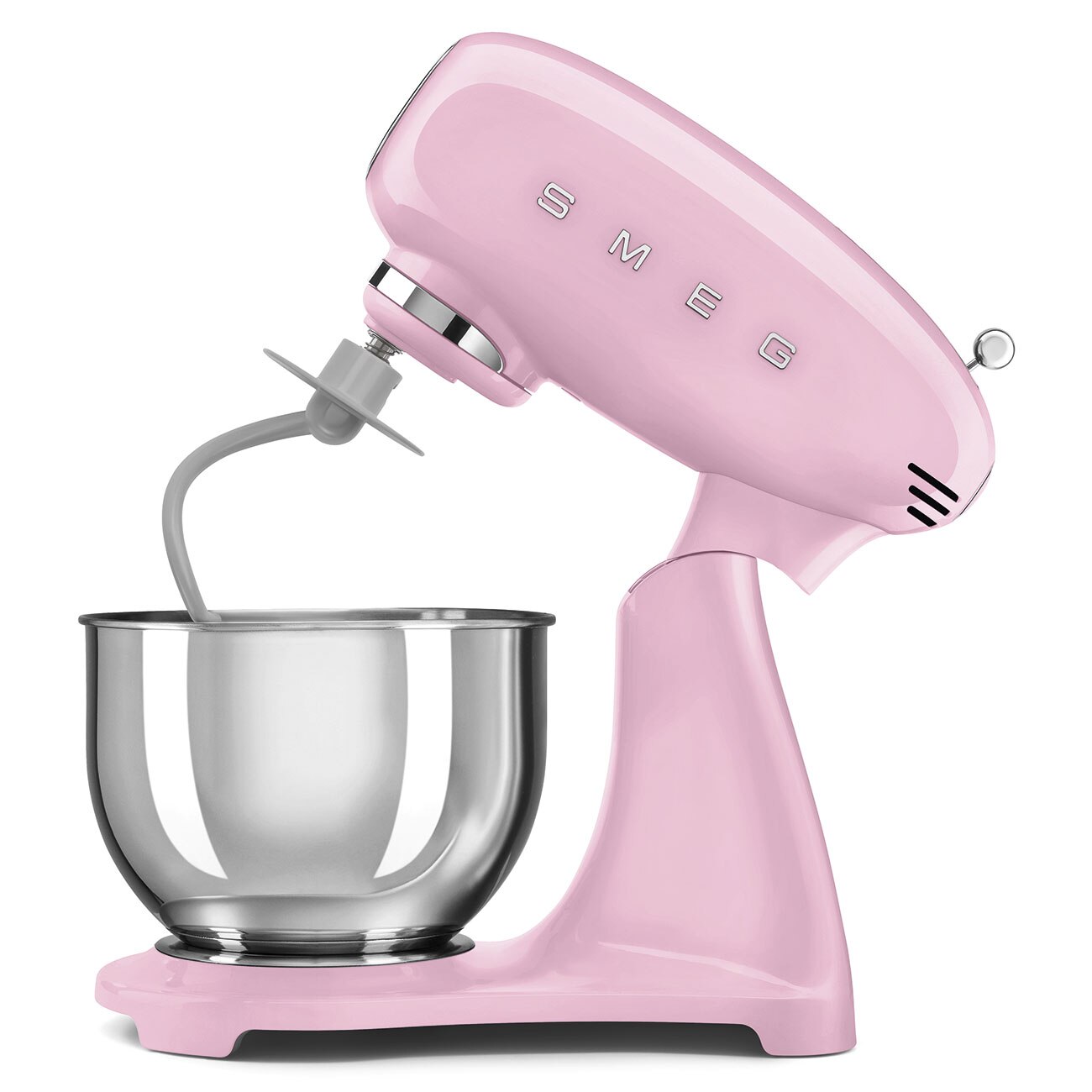 Batedeira com Taça Smeg Anni 50 de 1000 W e Capacidade de 4,8 Litros Rosa-2