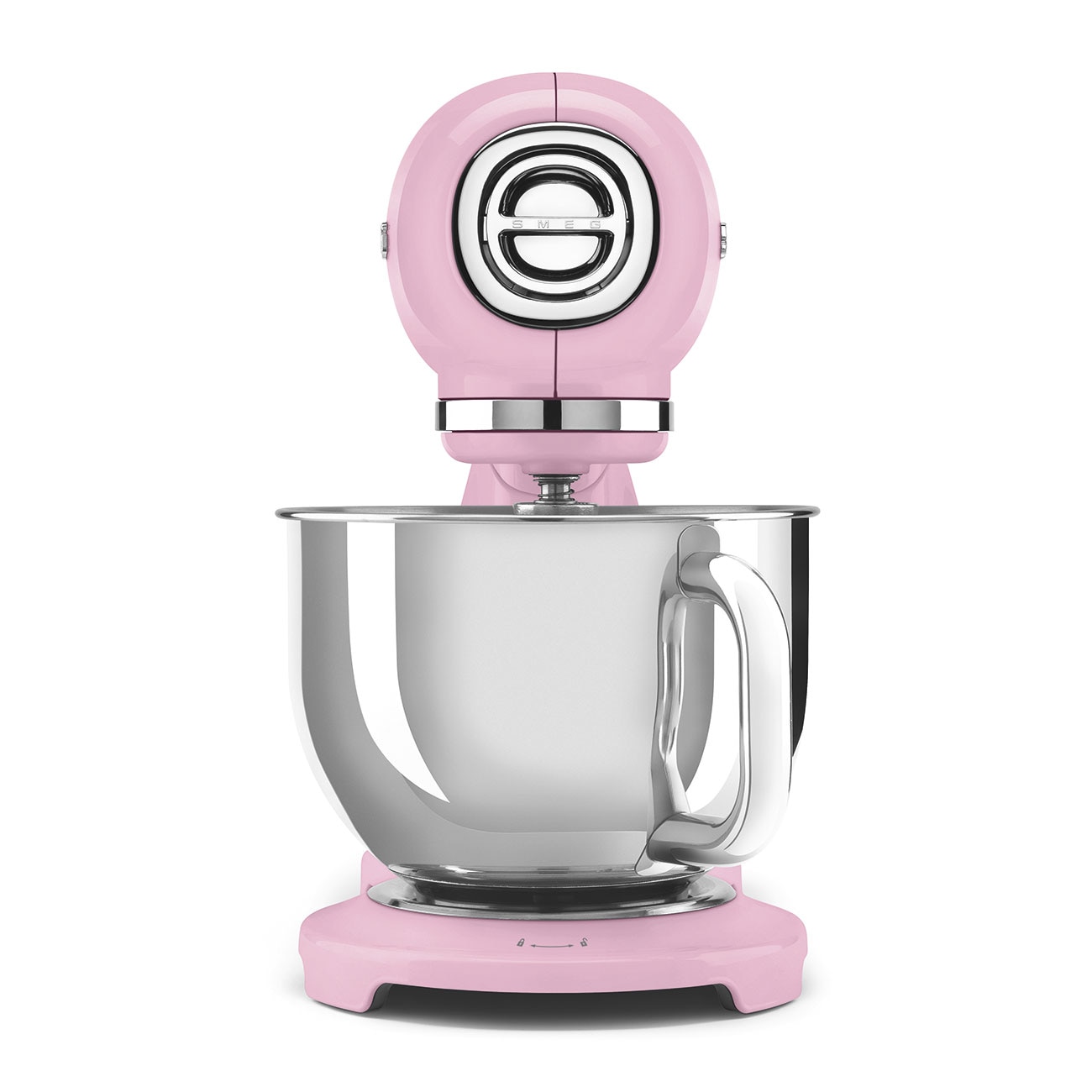 Batedeira com Taça Smeg Anni 50 de 1000 W e Capacidade de 4,8 Litros Rosa-6