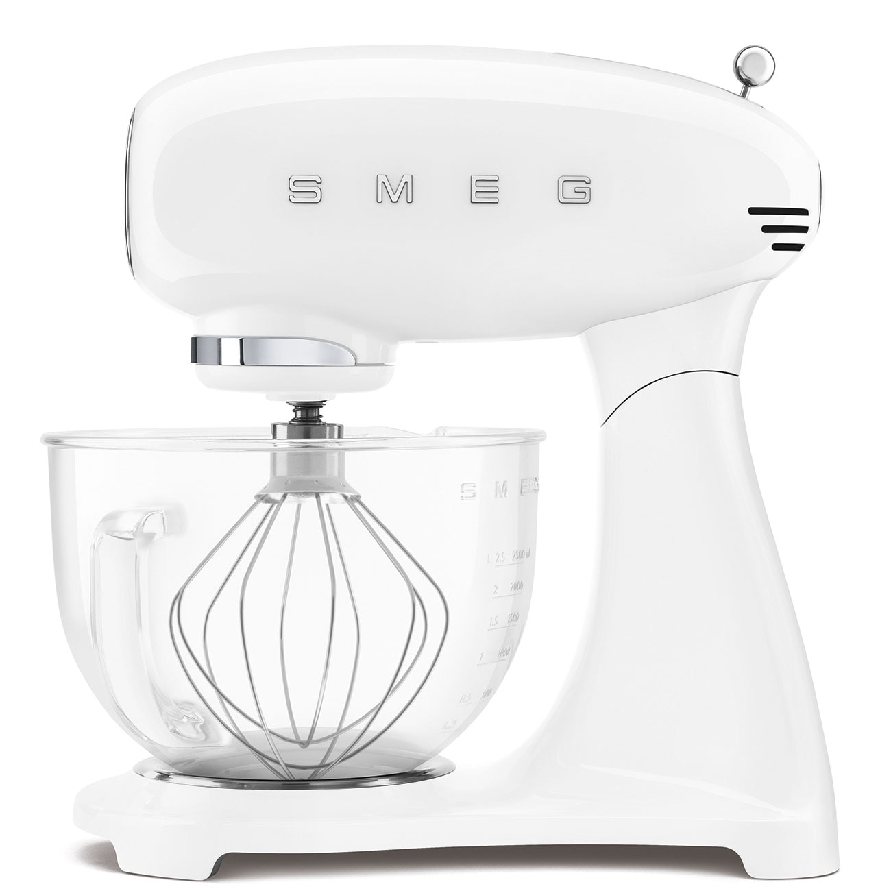 Batedeira com Taça Smeg Anni 50 de 1000 W e Capacidade de 4,8 Litros - Branco Branco-1