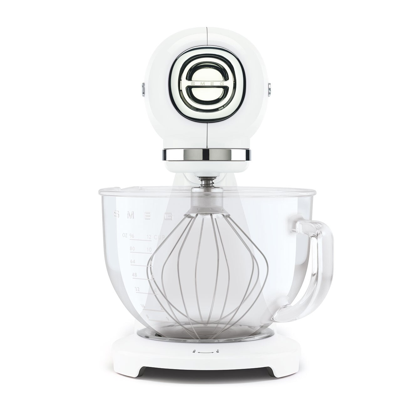 Batedeira com Taça Smeg Anni 50 de 1000 W e Capacidade de 4,8 Litros - Branco Branco-7