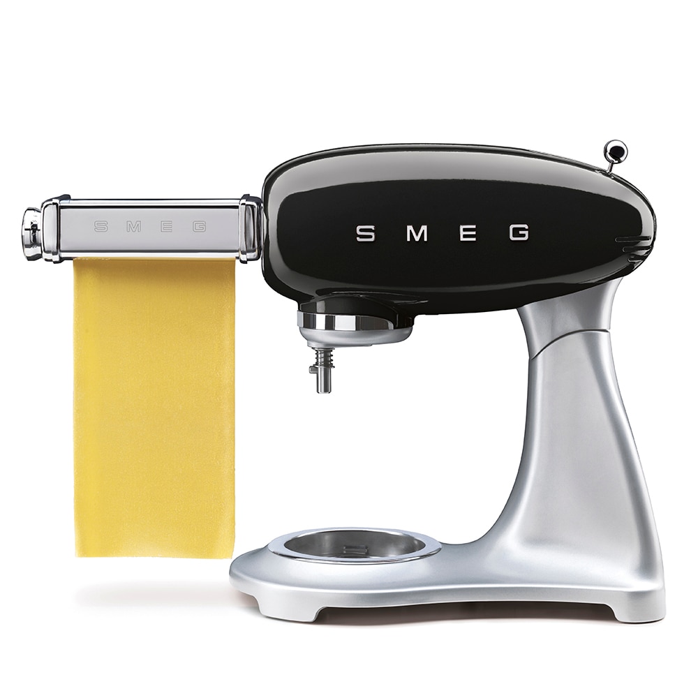 Batedeira com Taça Smeg Anni 50 de 800 W e Capacidade de 4,8 Litros Preto-8